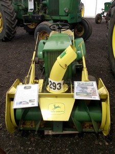 John deere 110 with Snow Blower UK