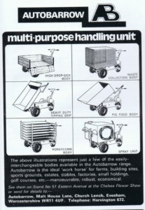 AutoBarrow 1974 Vintage Advert