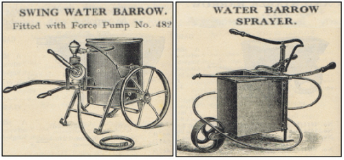 Vintage Swing Water Barrow Sprayers